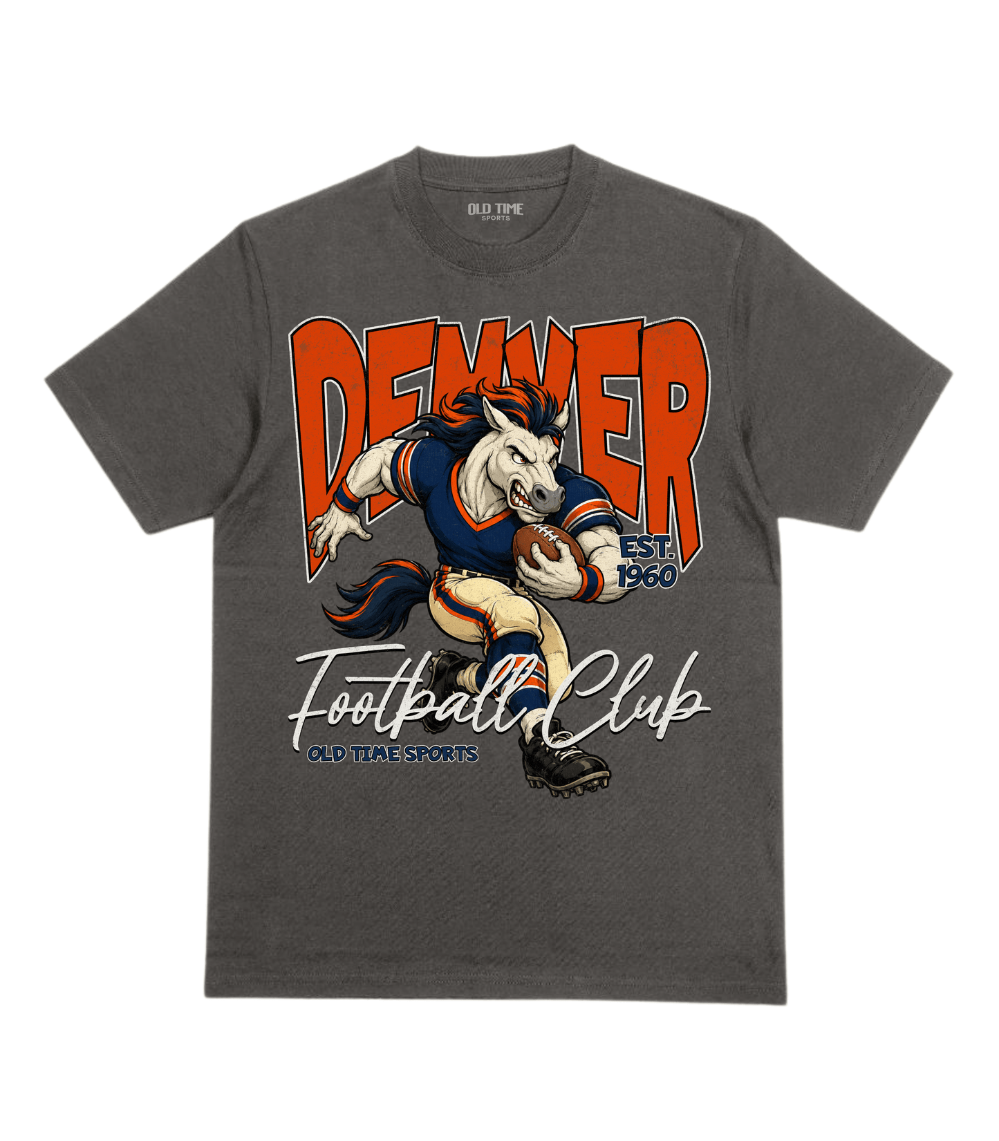 Denver Football 1960 v2 T-Shirt- Old Time Sports
