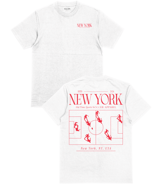 New York Soccer T-Shirt- Old Time Sports