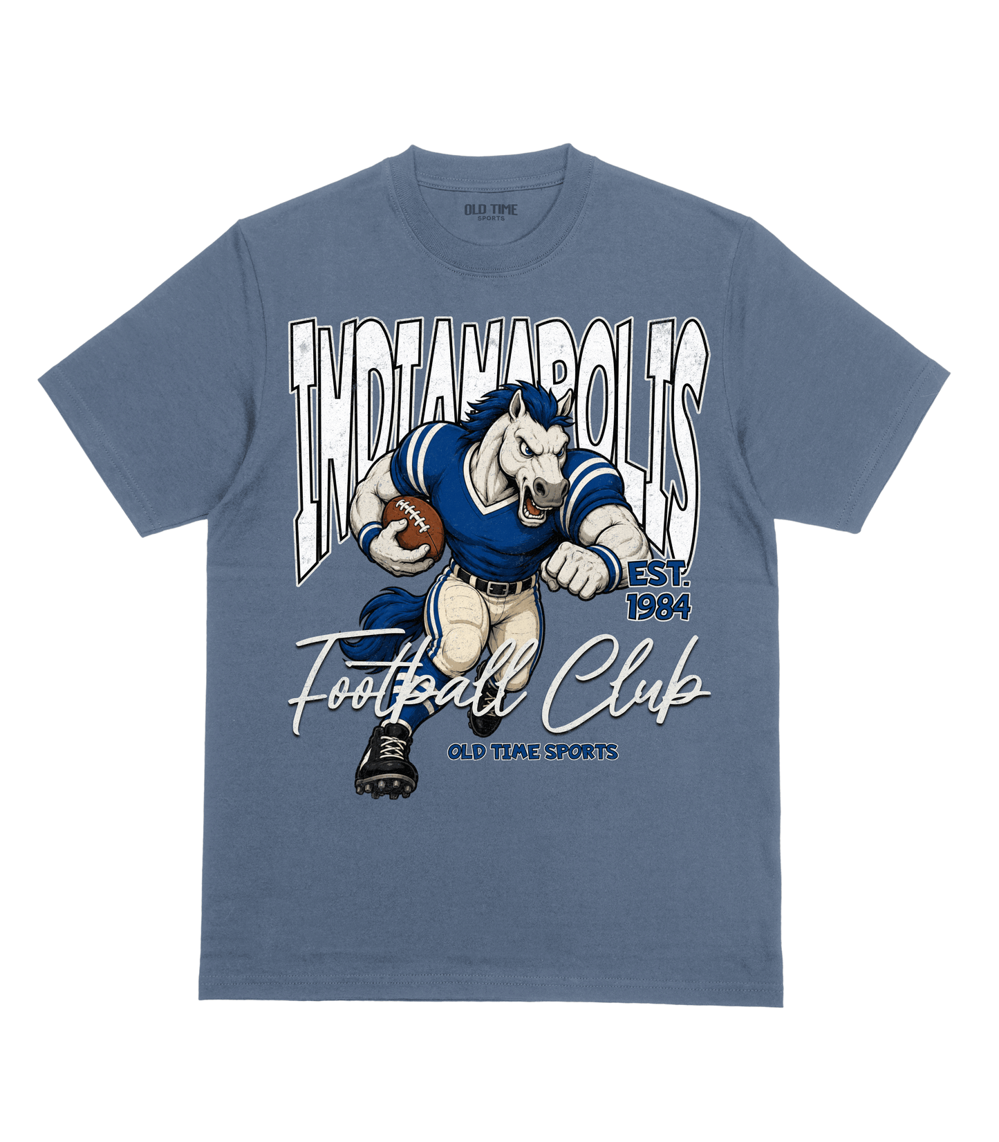 Indianapolis Football 1984 v2 T-Shirt- Old Time Sports