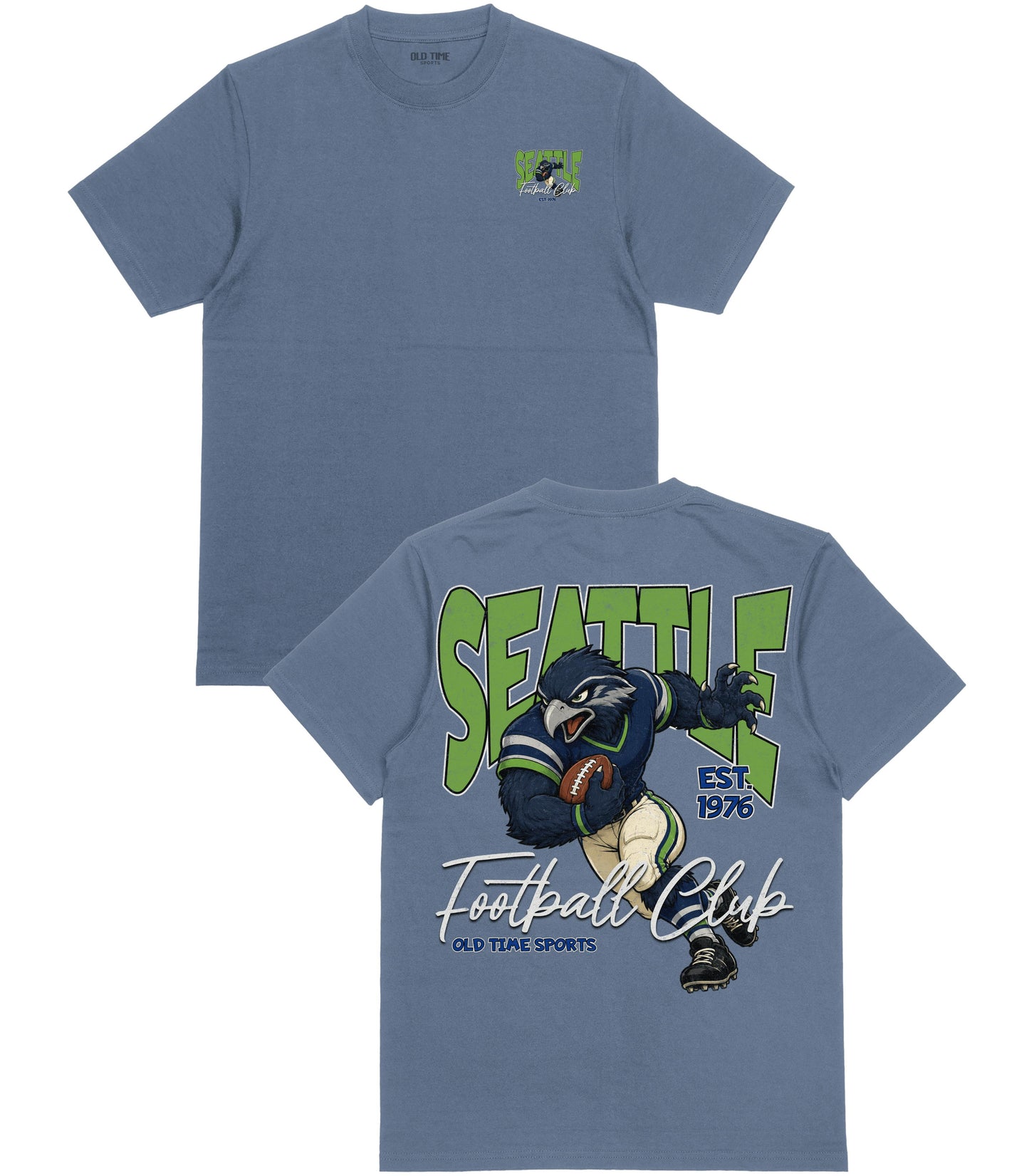 Seattle Football 1976 T-Shirt- Old Time Sports