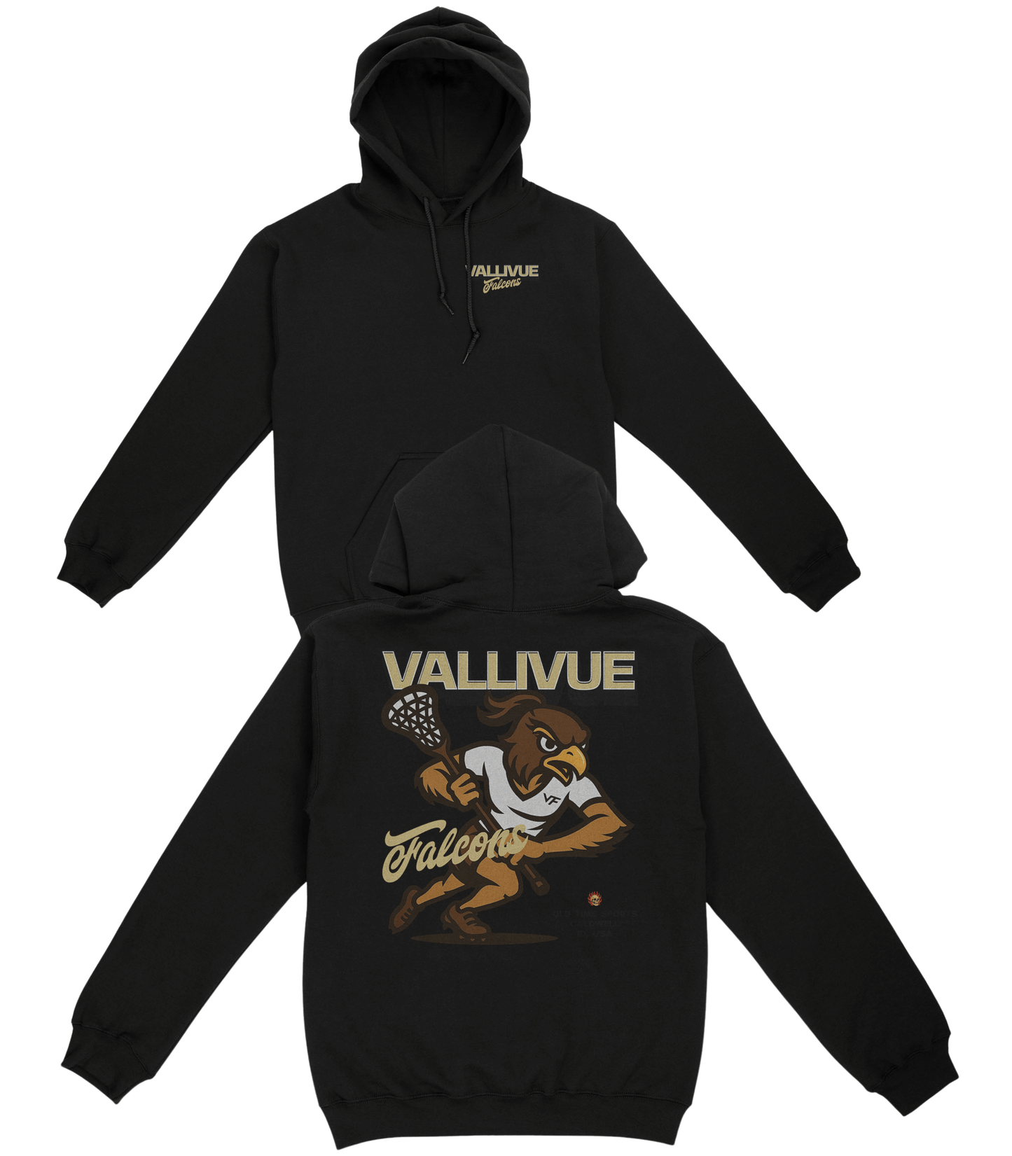 Vallivue Falcons v2 Basic Hoodie