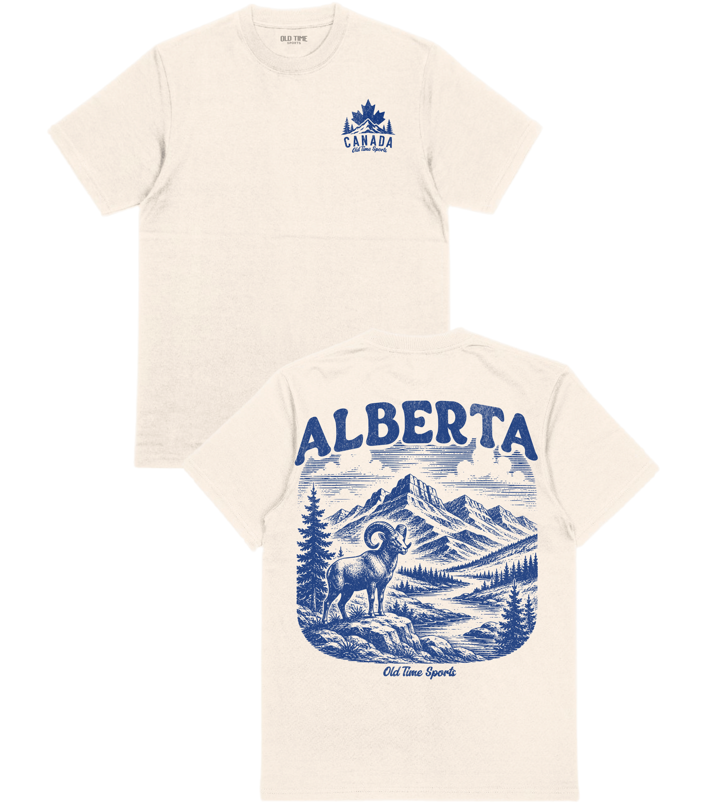 Alberta Canada T-Shirt- Old Time Sports