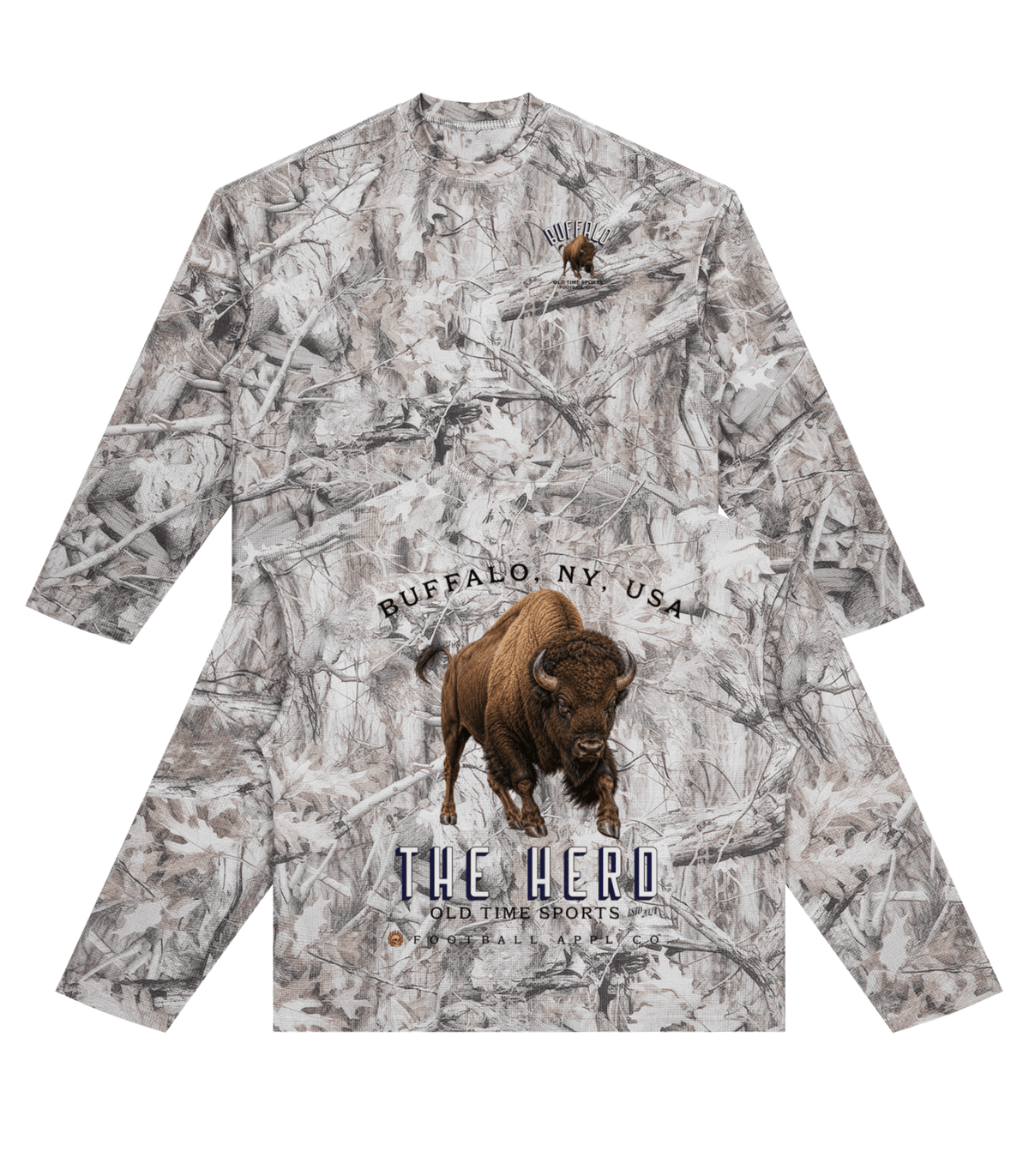 The Herd Waffle Camo Longsleeve