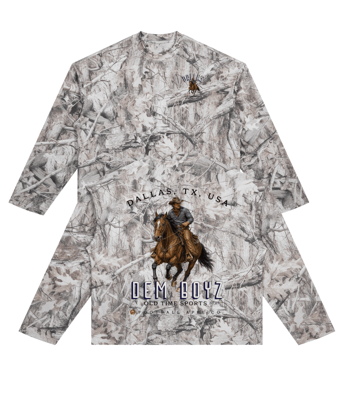Dem Boyz Waffle Camo Longsleeve