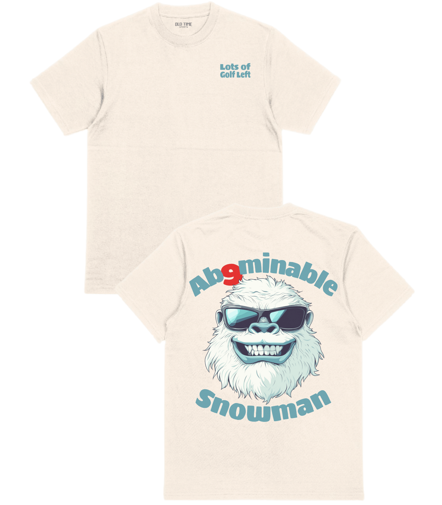 Abominable Snowman T-Shirt - Old Time Sports