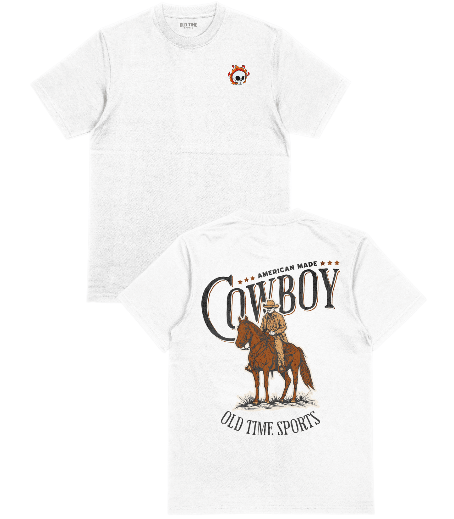 American Made Cowboy T-Shirt - Old Time Sports
