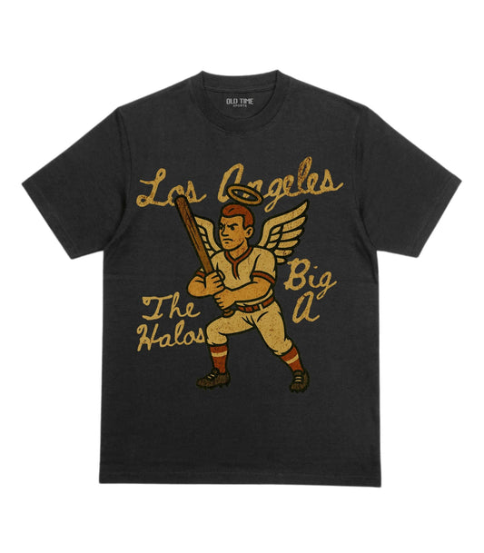 Anaheim Halos v2 T-Shirt - Old Time Sports