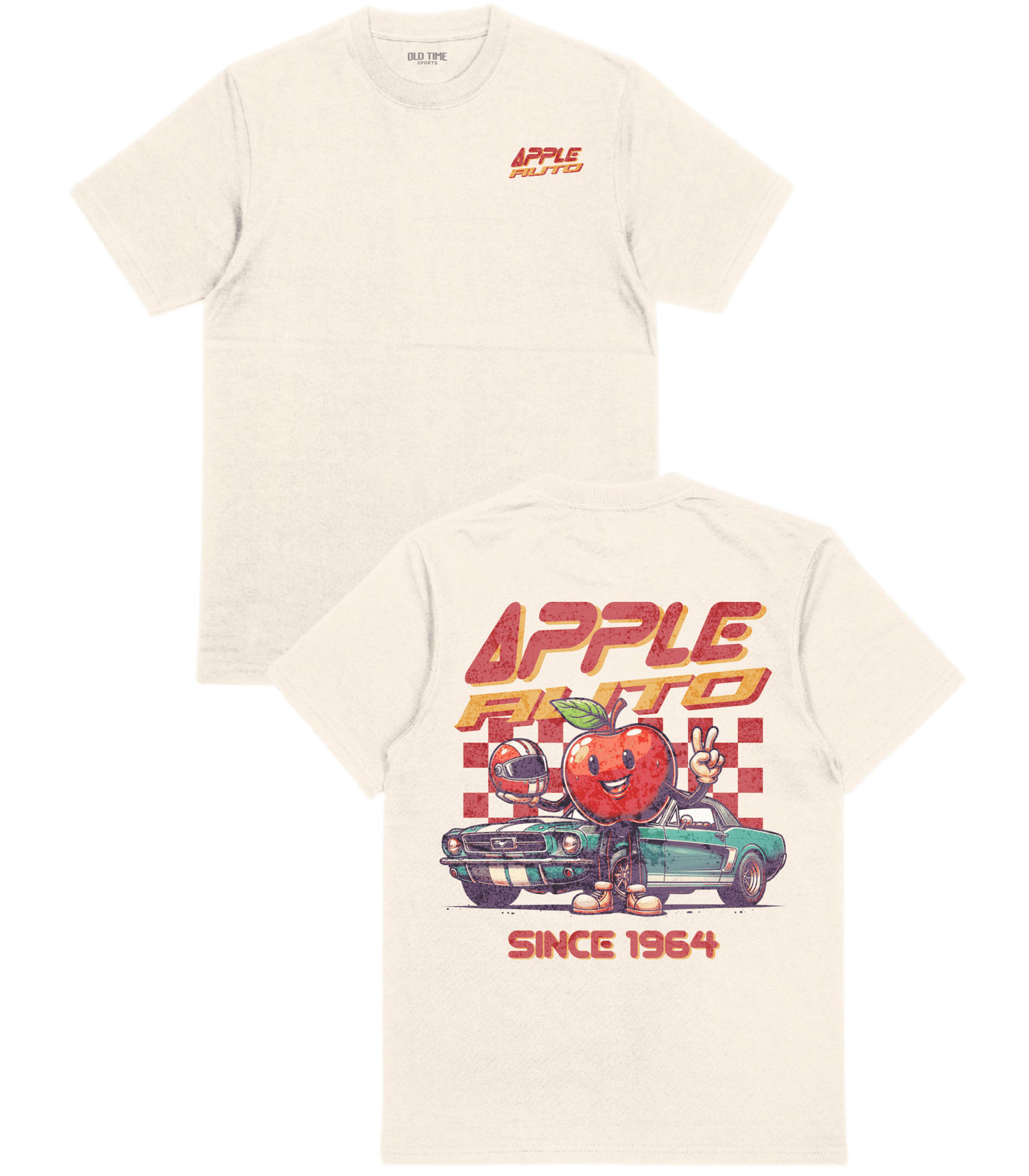 Apple Auto T-Shirt - Old Time Sports