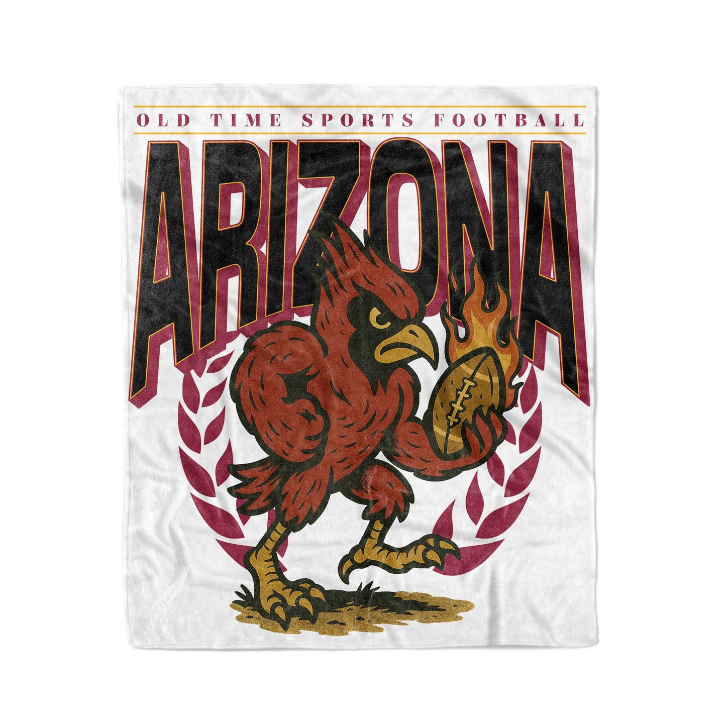Arizona Football 50x60in Fleece Blanket - Old Time Sports