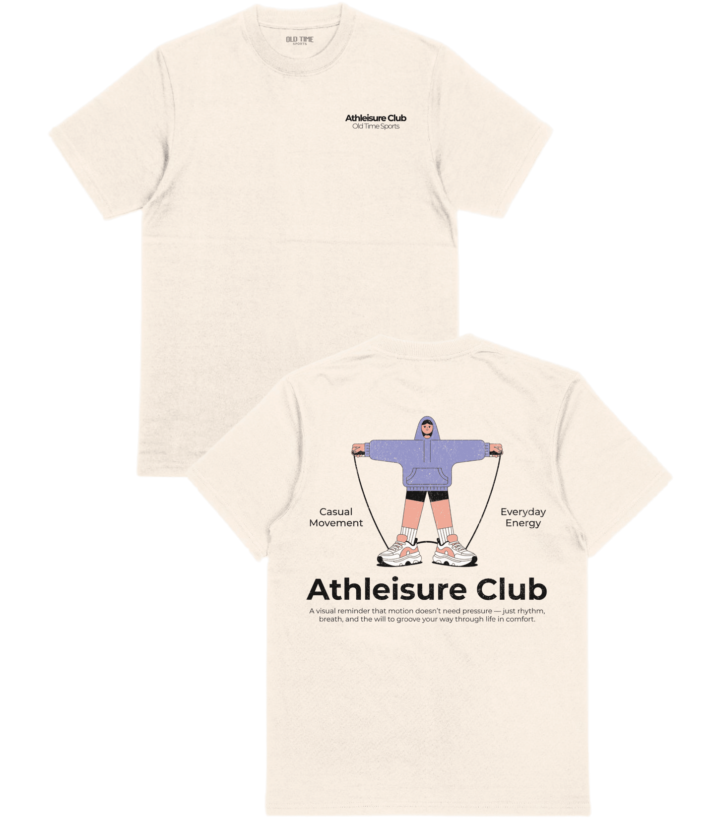 Athleisure Club T-Shirt - Old Time Sports