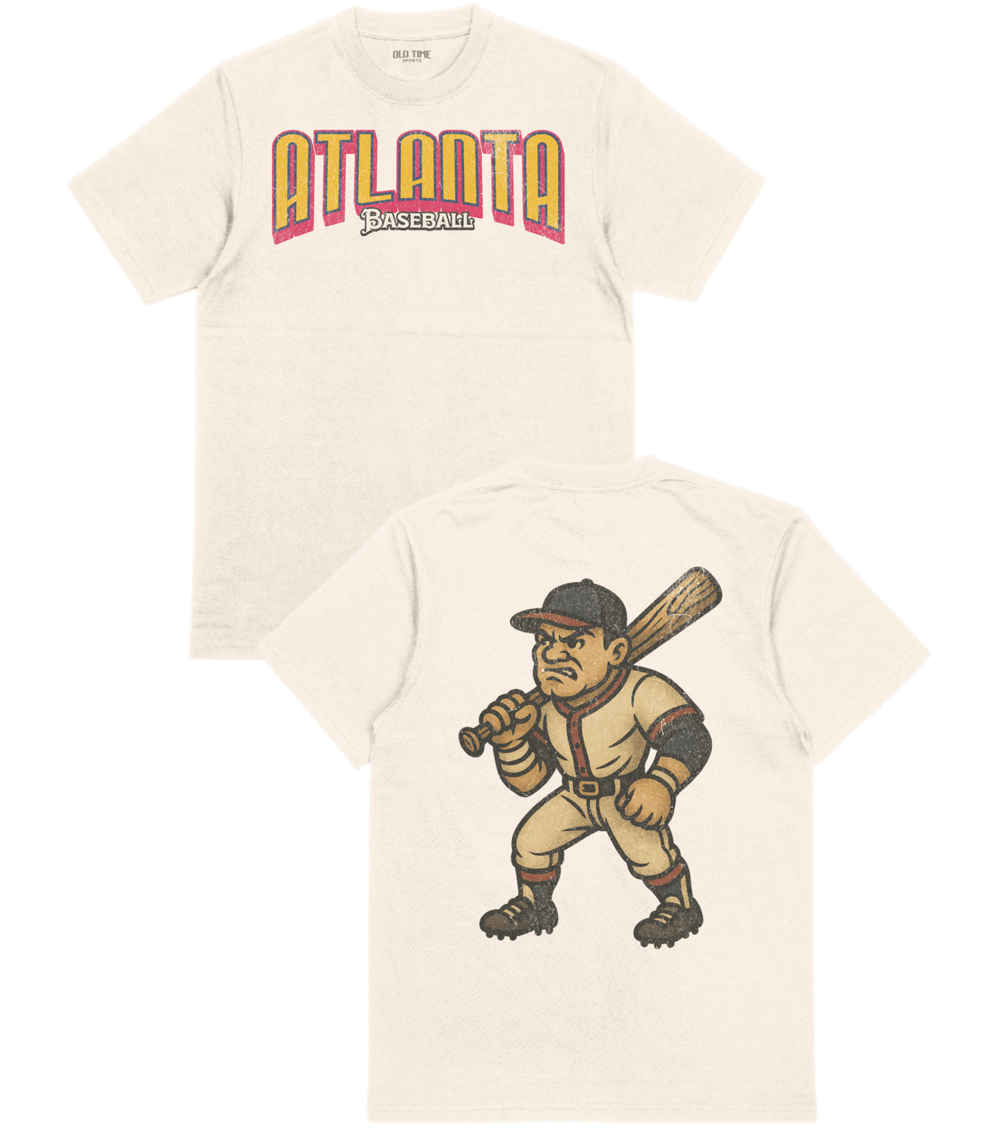 Atlanta Baseball Team T-Shirt - Old Time Sports