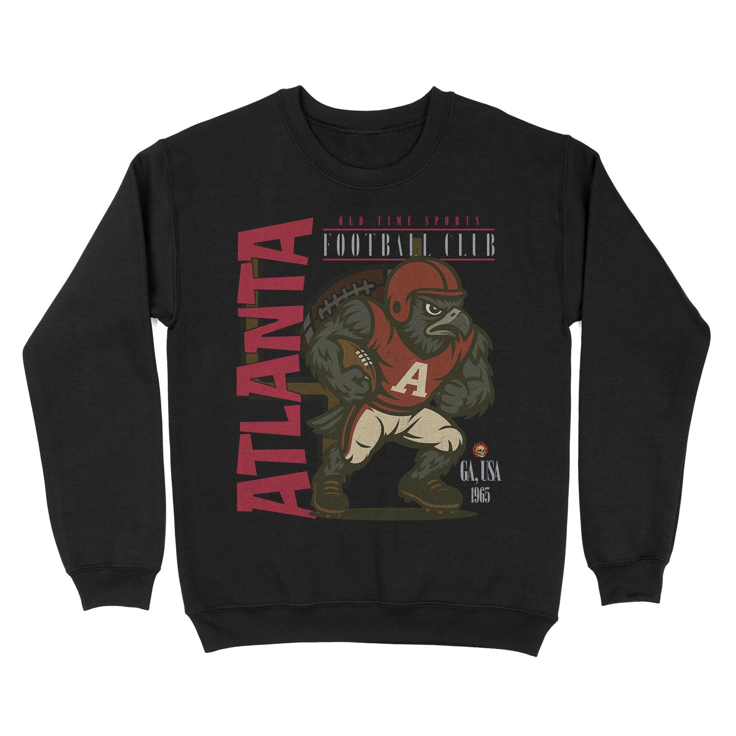 Atlanta Football Basic Crewneck - Old Time Sports