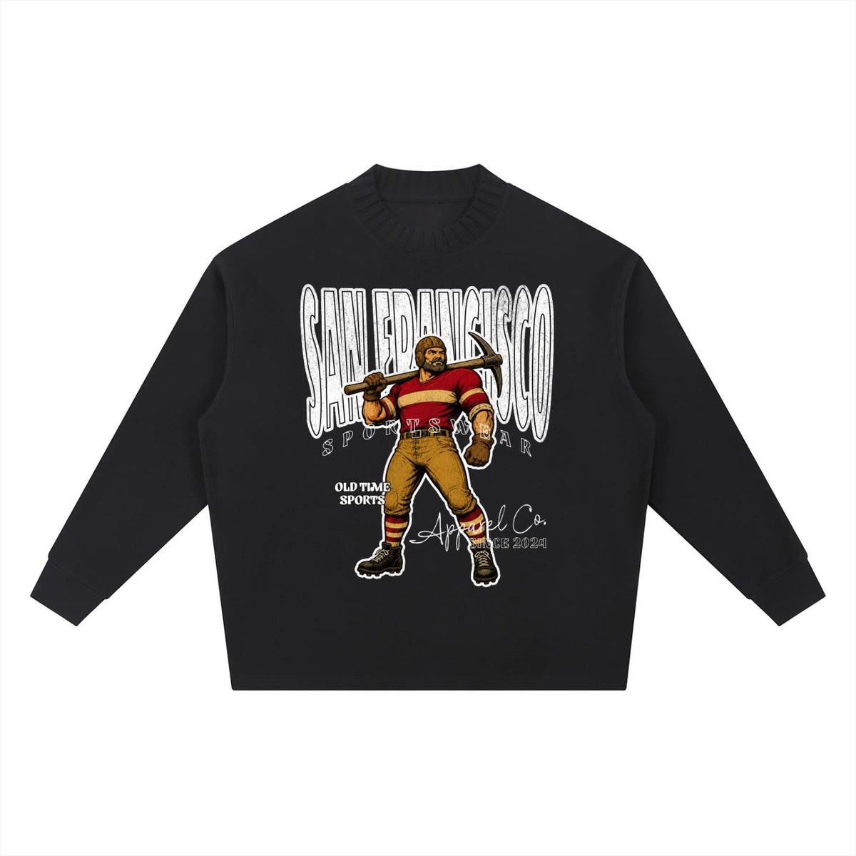 football,one,unisex,tapstitch,knitted,sweater,dtg