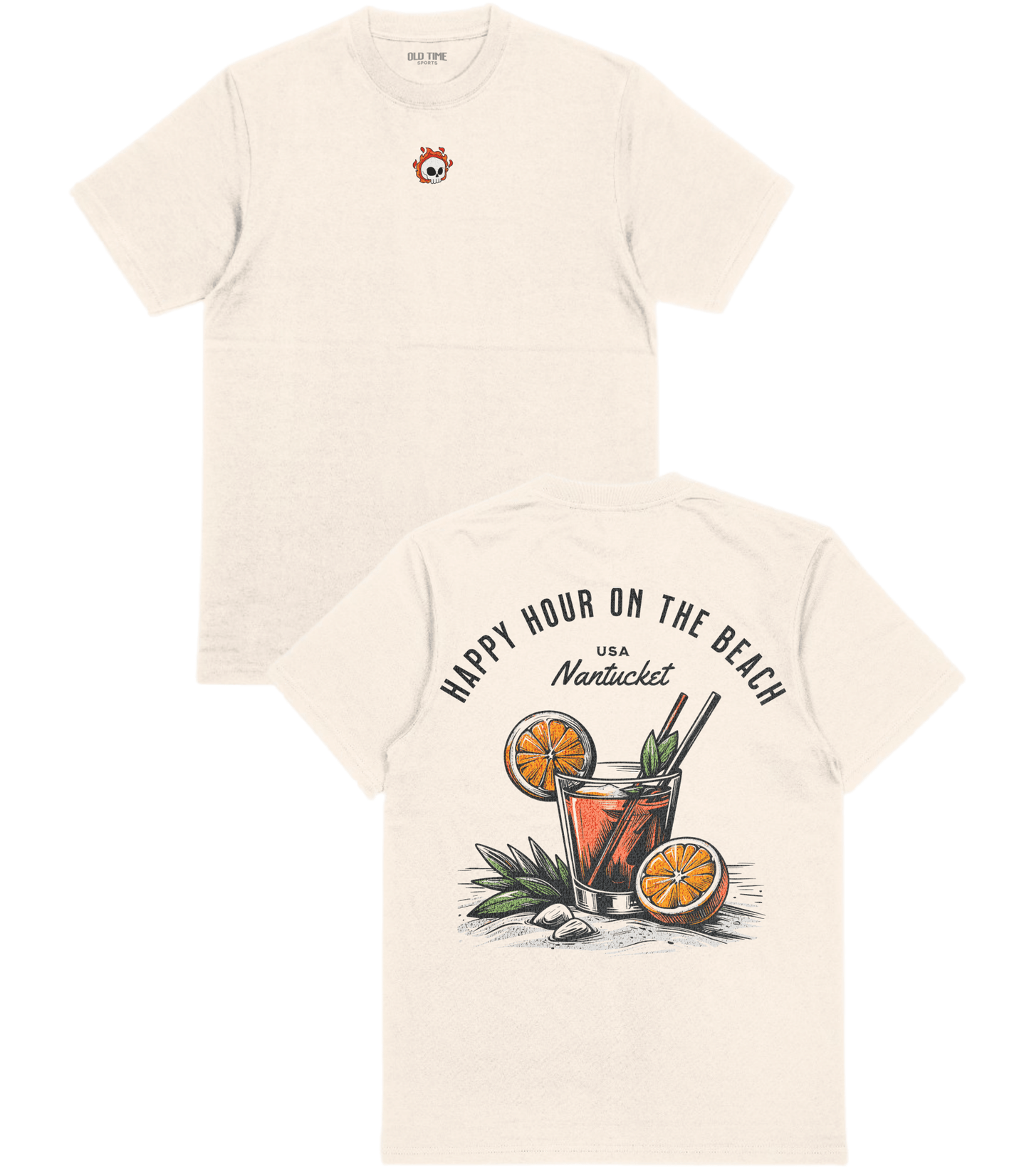 Beach Cocktails T-Shirt - Old Time Sports