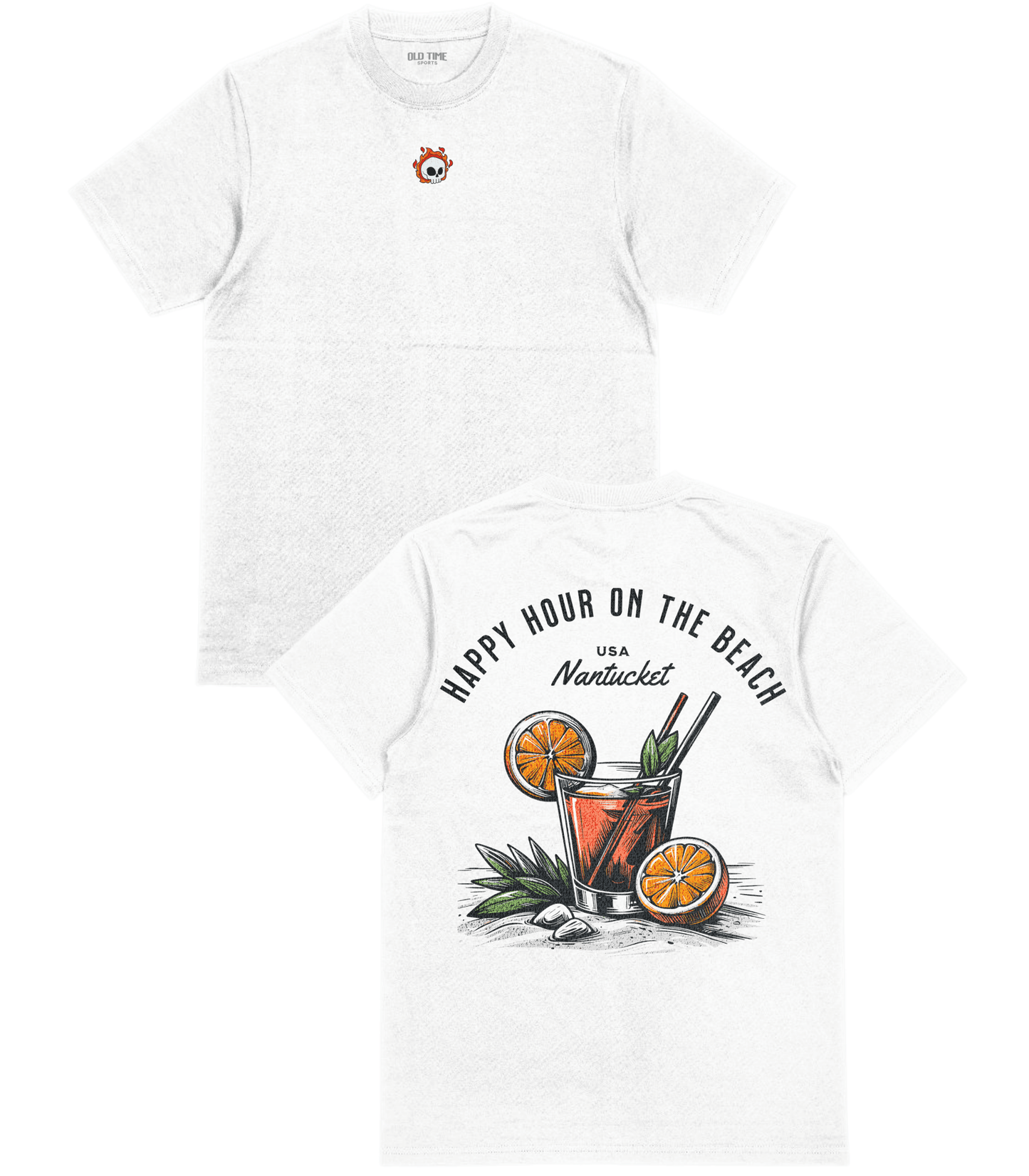 Beach Cocktails T-Shirt - Old Time Sports