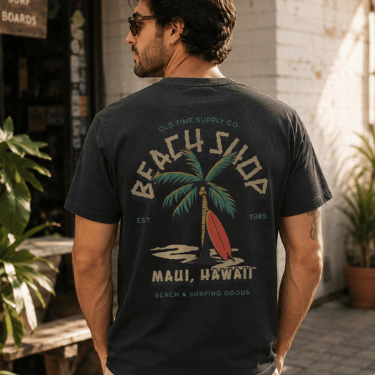 Beach Shop T-Shirt - Old Time Sports