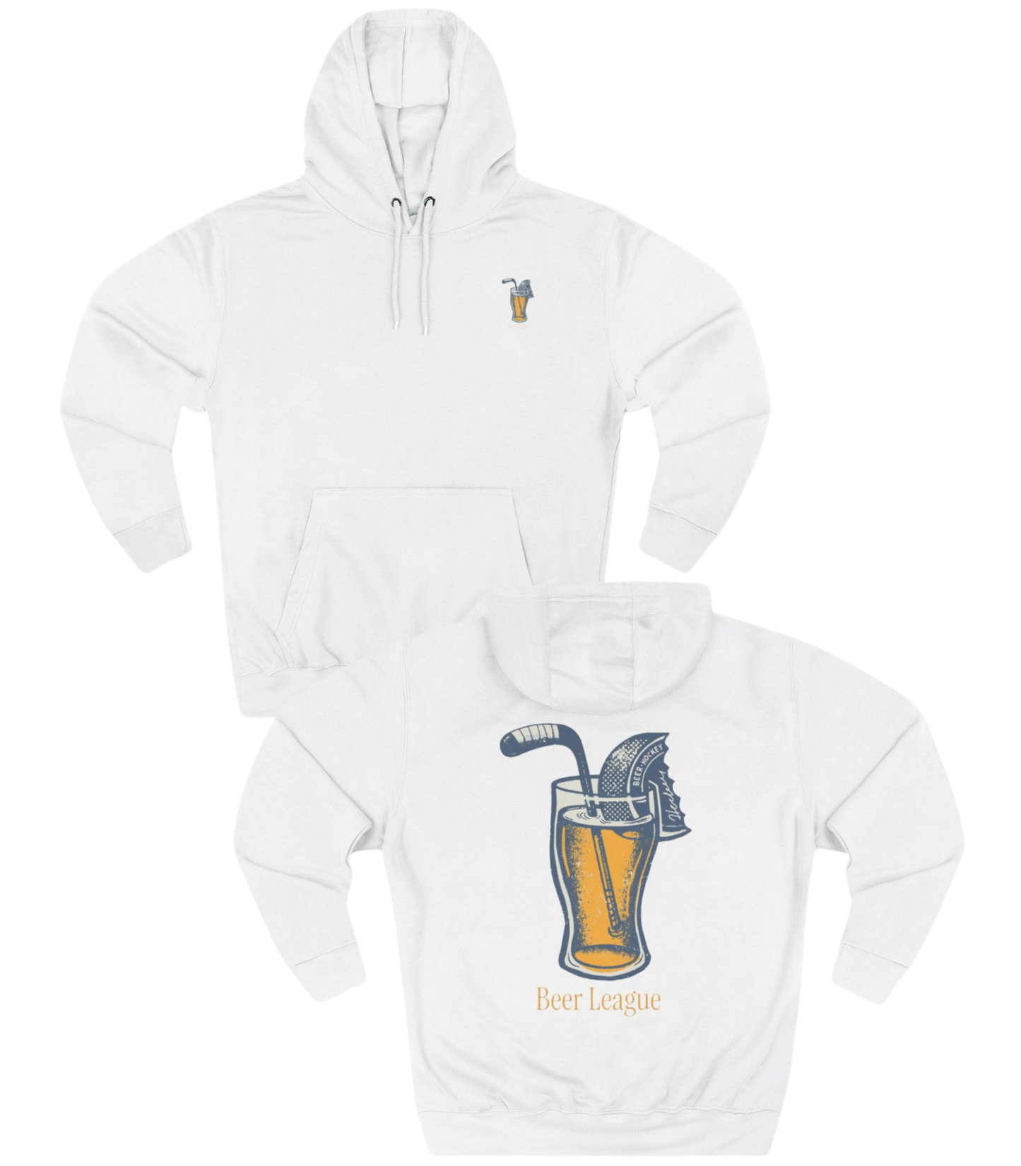 Beer League Hockey Hoodie - Old Time Sports
