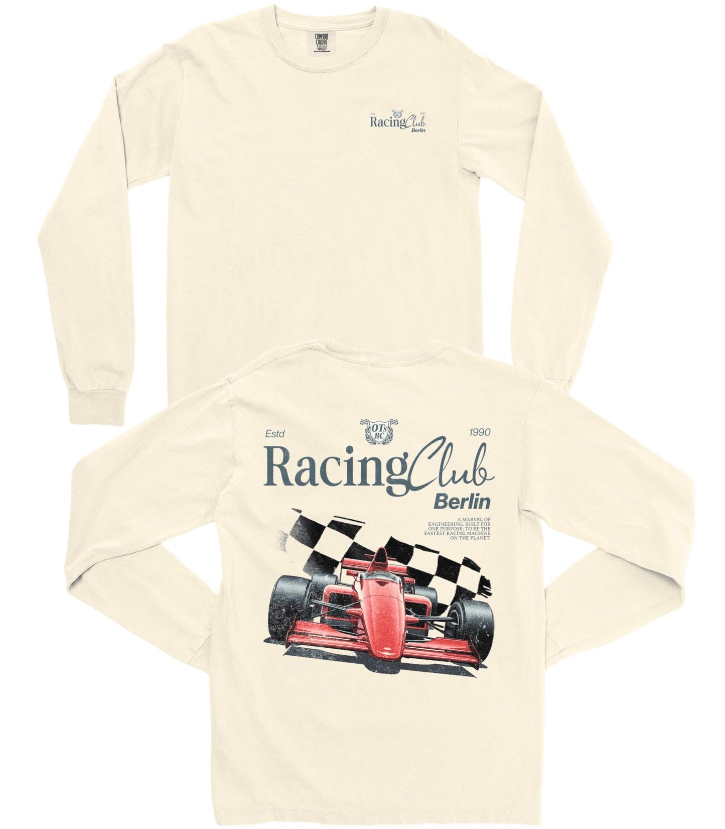 Berlin Racing Club Long-Sleeve Tee - Old Time Sports