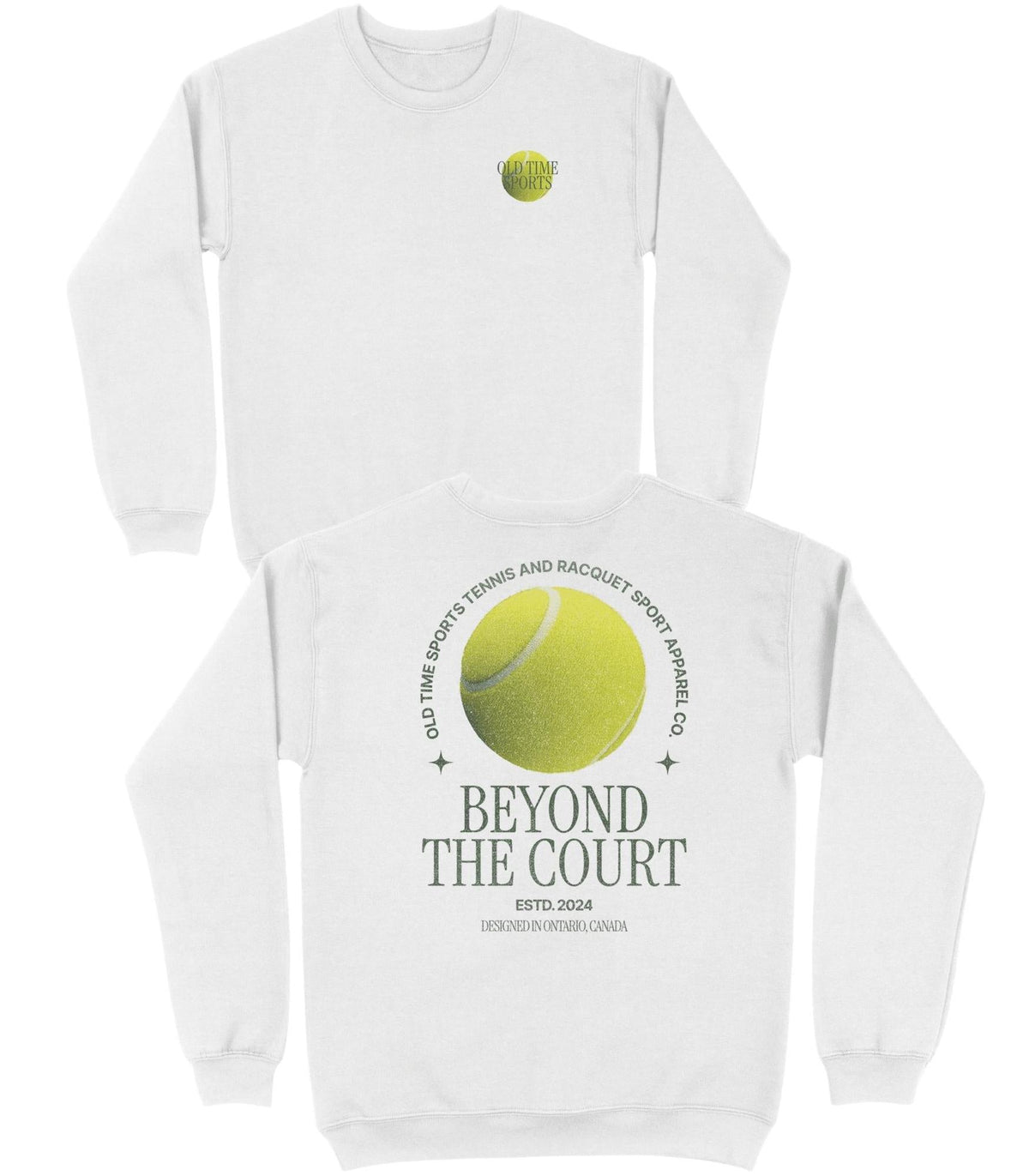 Beyond The Court Basic Crewneck - Old Time Sports