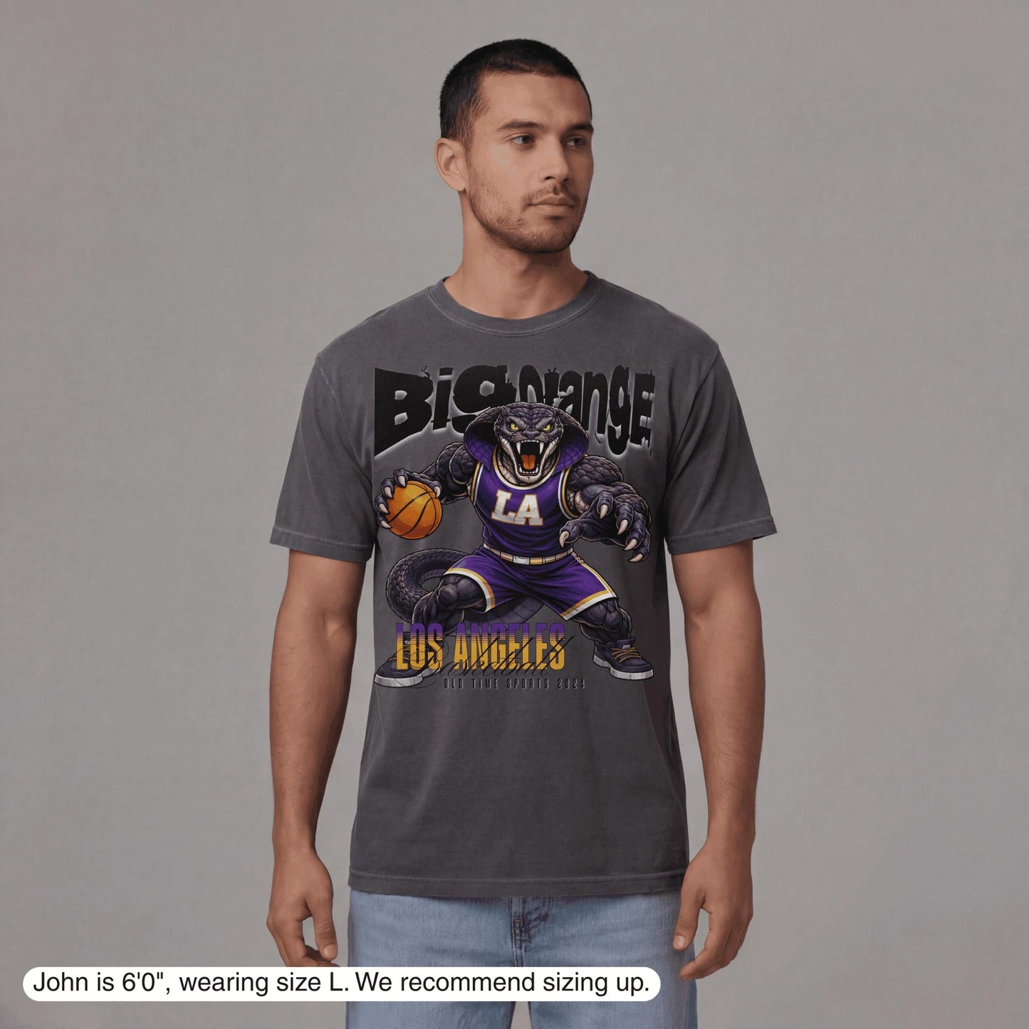 Big Orange Basketball Club T-Shirt - Old Time Sports