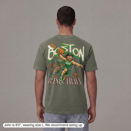 Boston Dunkman T-Shirt - Old Time Sports
