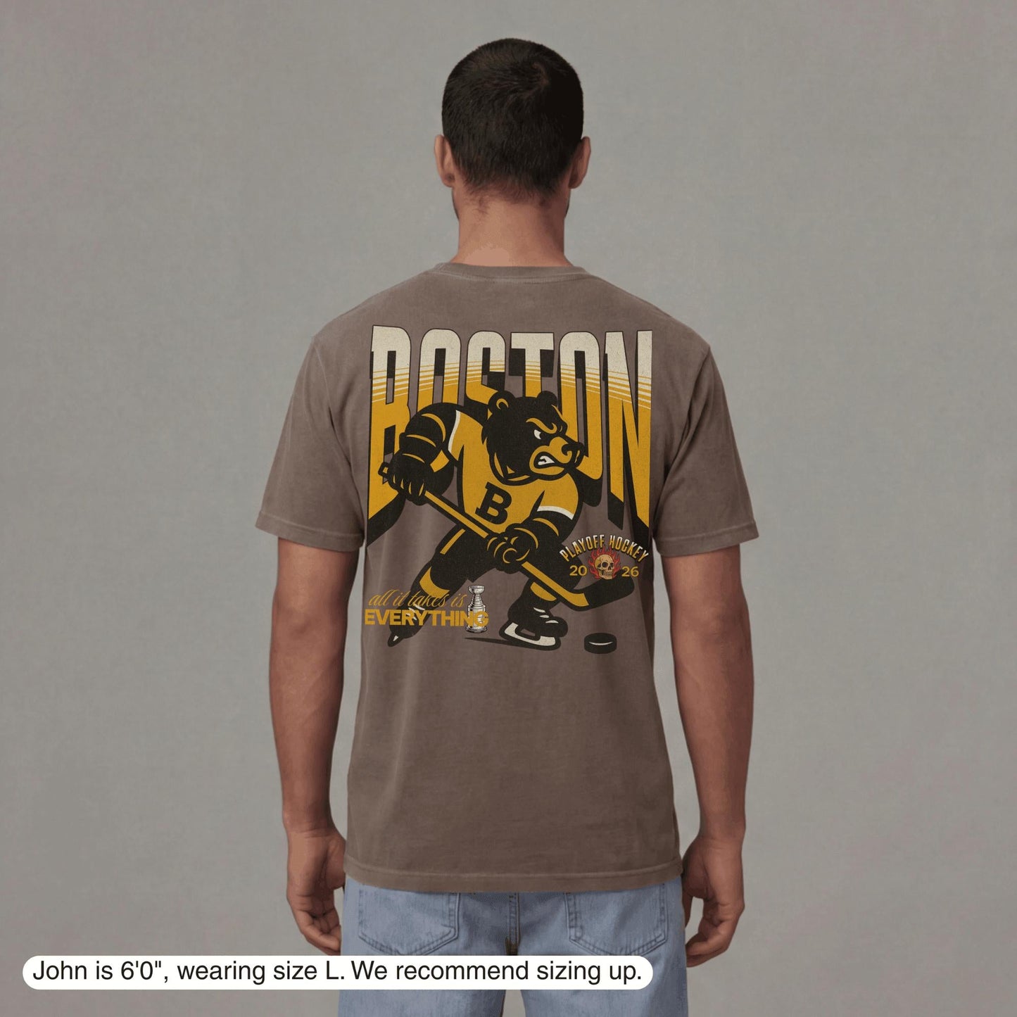 Boston Playoff Hockey T-Shirt - Old Time Sports