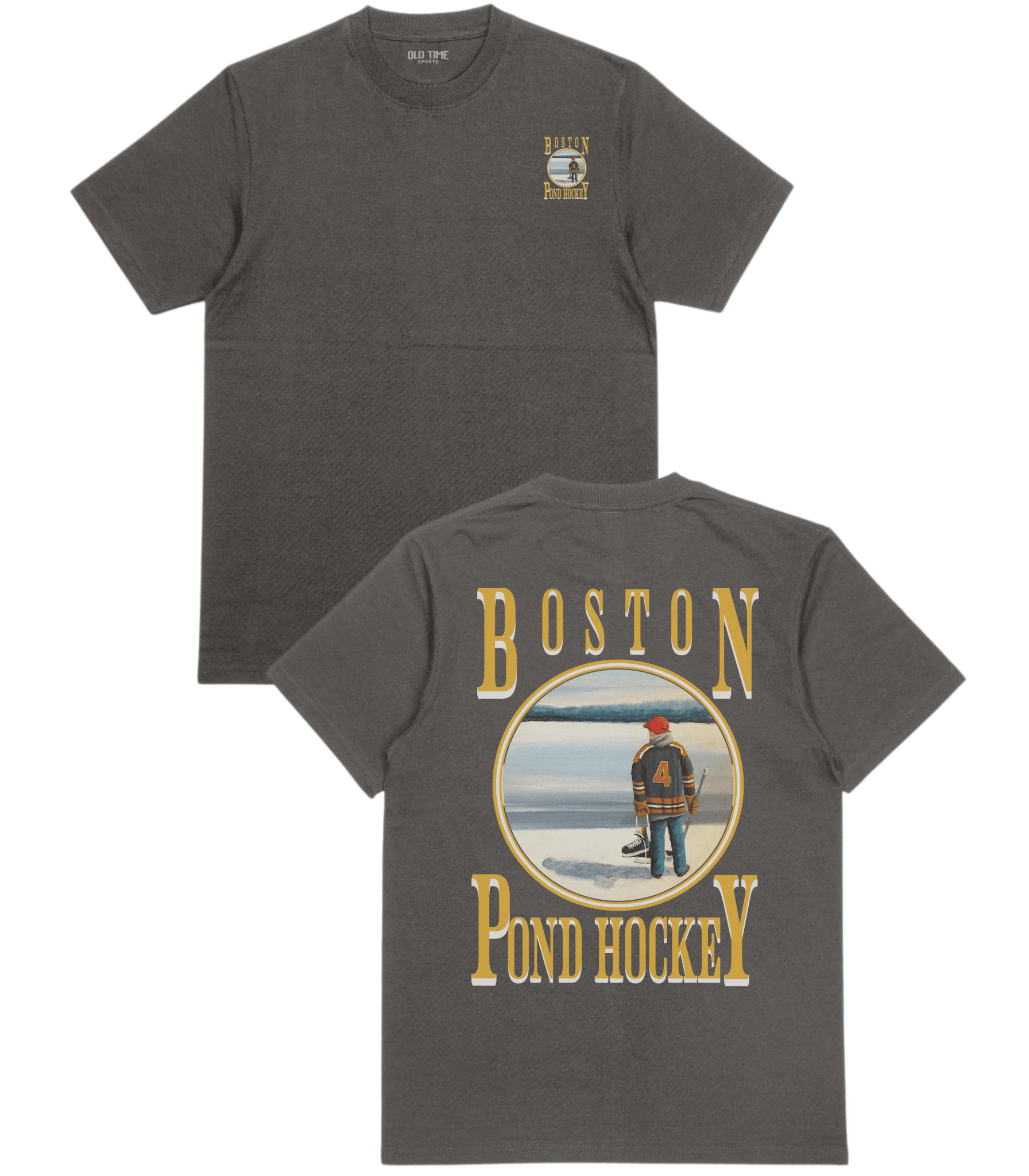 Boston Pond Hockey T-Shirt - Old Time Sports