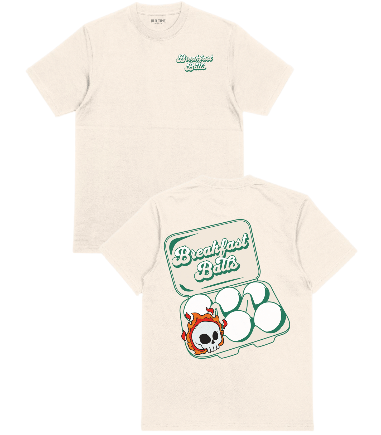 Breakfast Balls T-Shirt - Old Time Sports