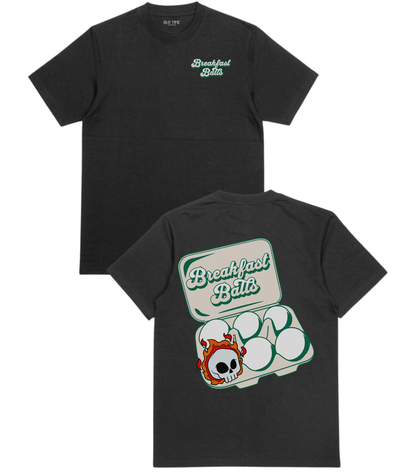 Breakfast Balls T-Shirt - Old Time Sports