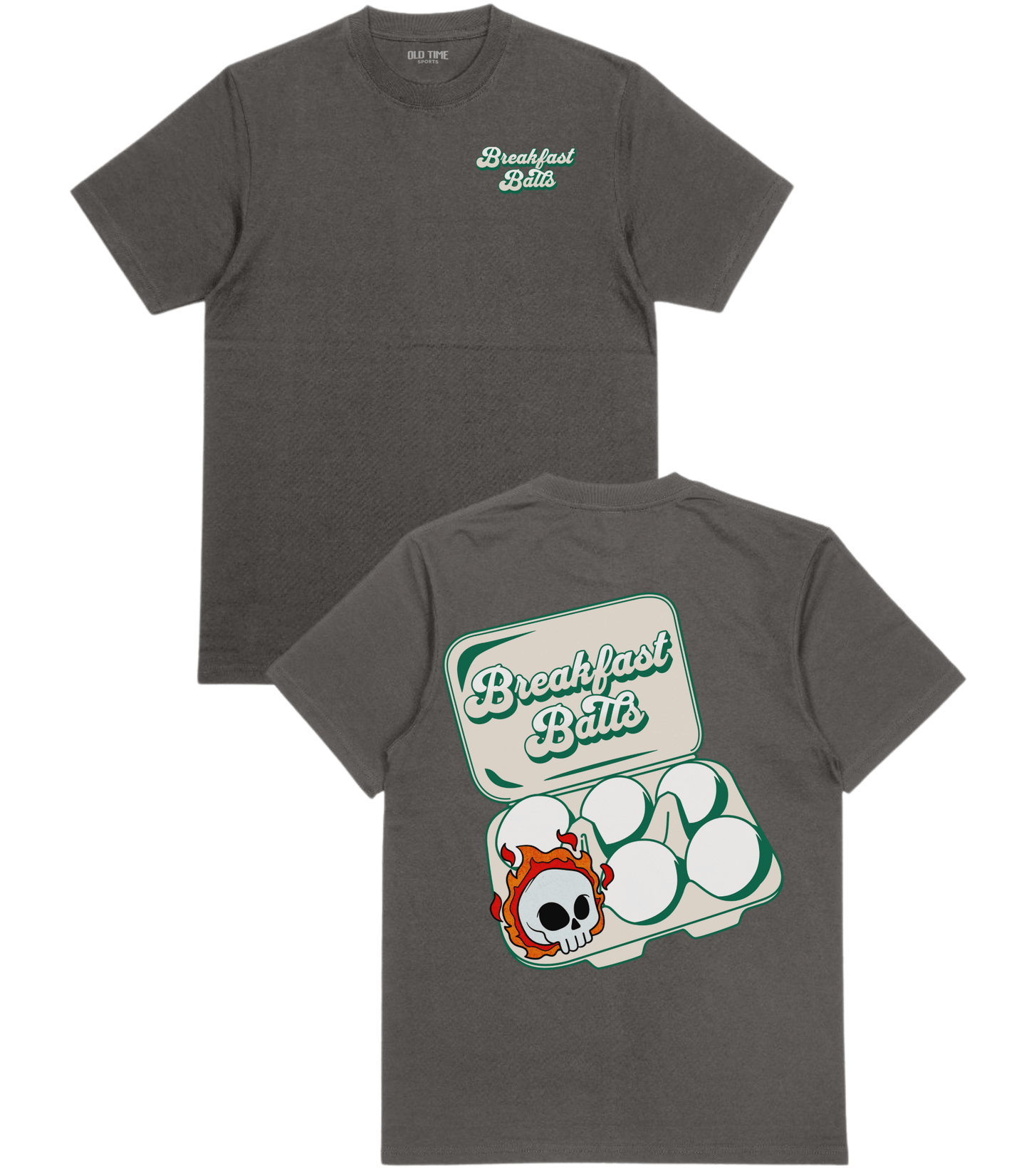 Breakfast Balls T-Shirt - Old Time Sports