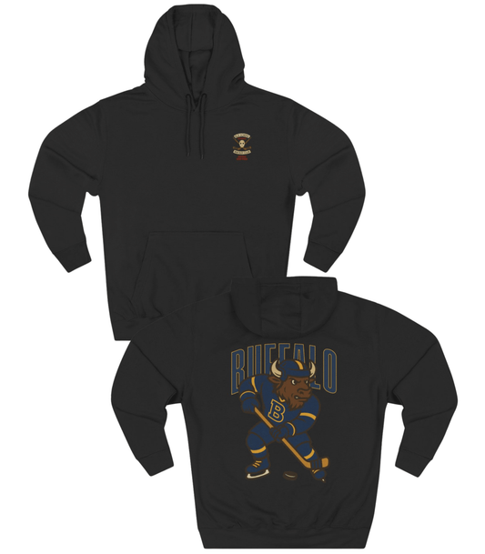 Buffalo Hockey v3 Hoodie - Old Time Sports