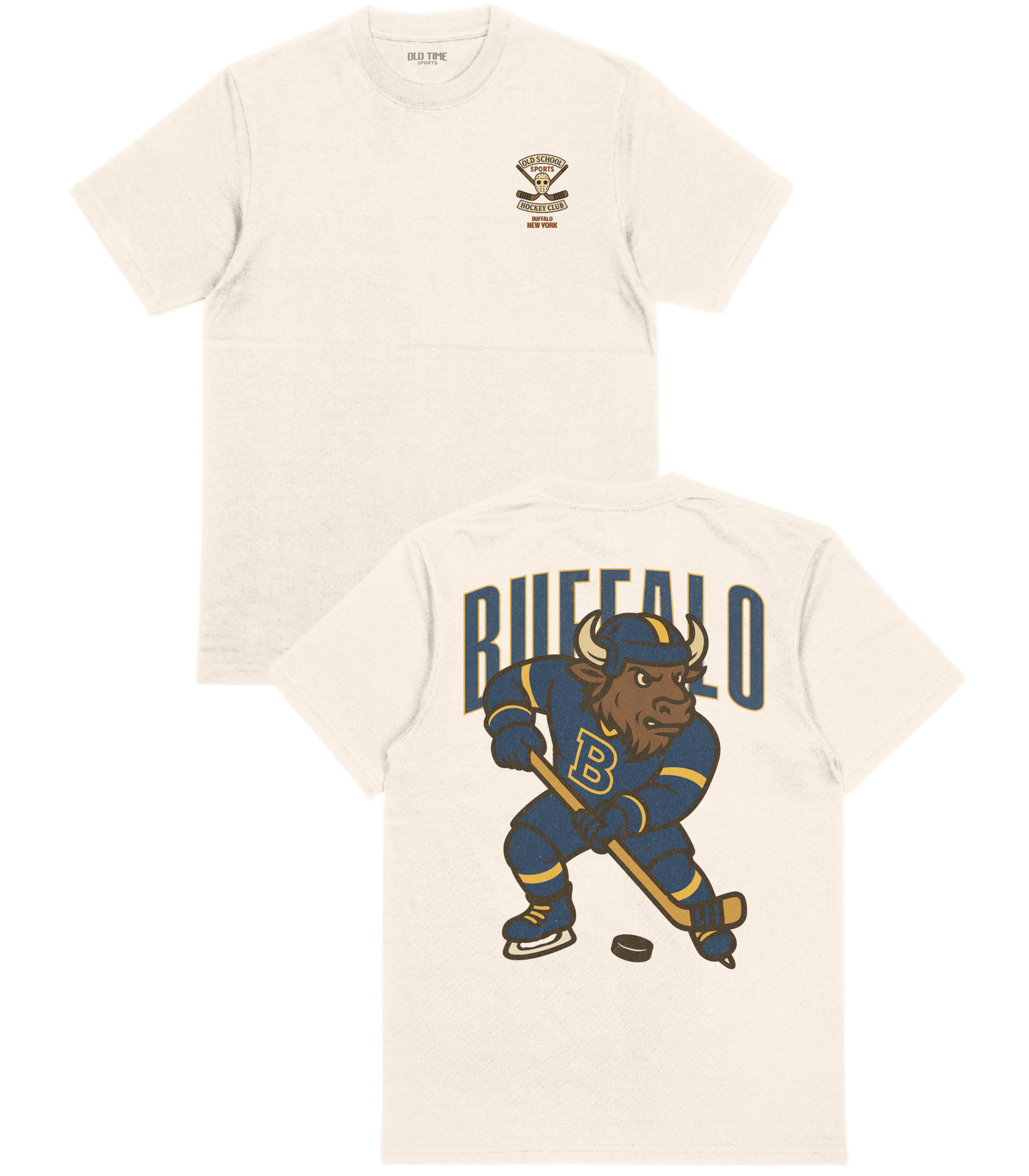 Buffalo Hockey v3 T-Shirt - Old Time Sports