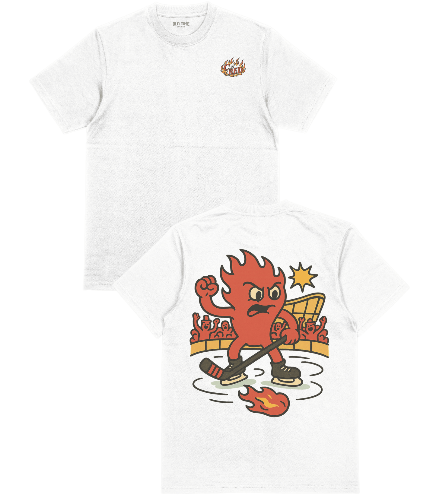 C of Red v3 T-Shirt - Old Time Sports