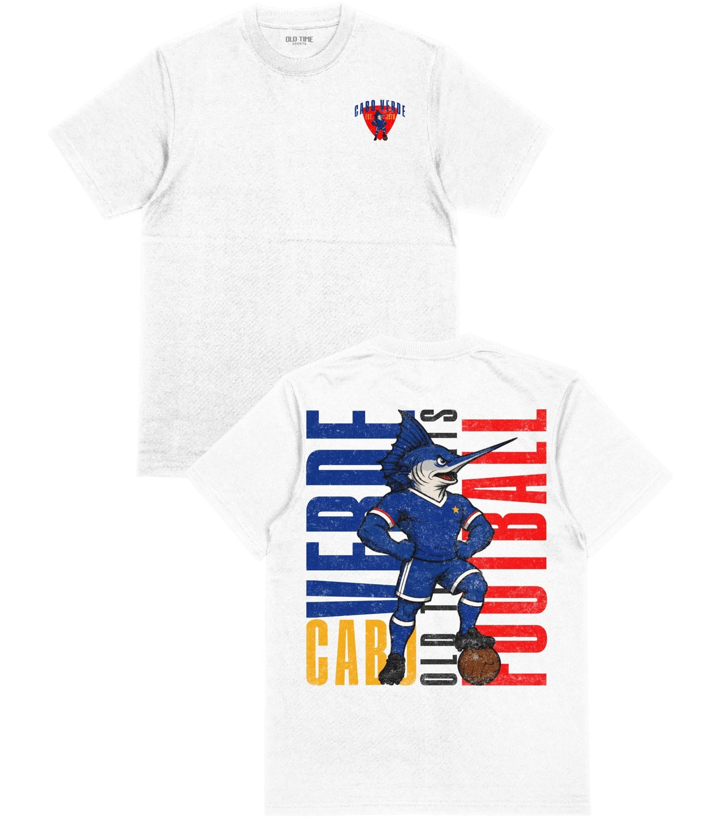 Cabo Verde Football T-Shirt - Old Time Sports
