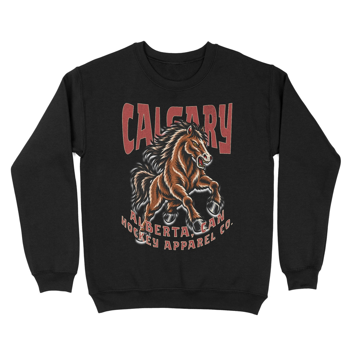 Calgary Hockey Appl. Crewneck - Old Time Sports