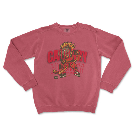 Calgary Hockey Crewneck - Old Time Sports