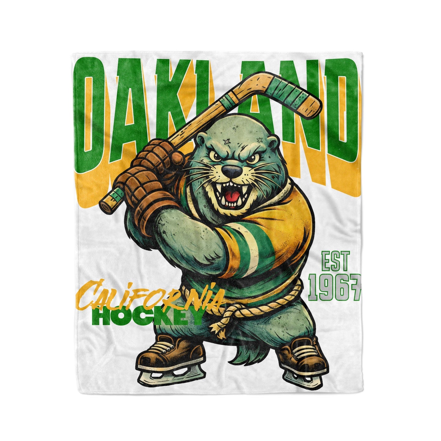 California Hockey 50x60in Fleece Blanket