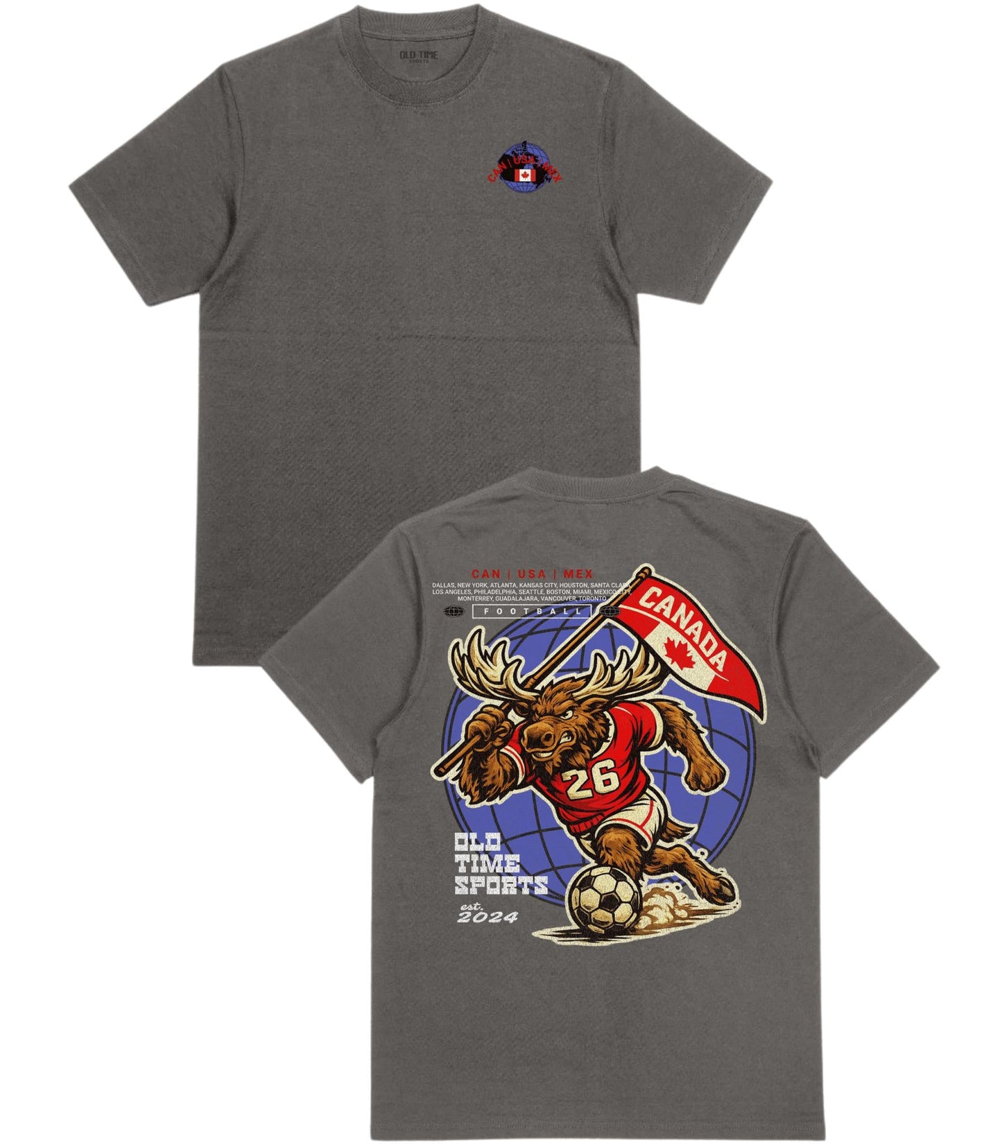 Canada Flag T-shirt - Old Time Sports