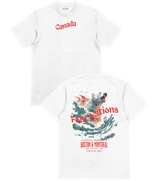 Canada Four Nations T-Shirt - Old Time Sports