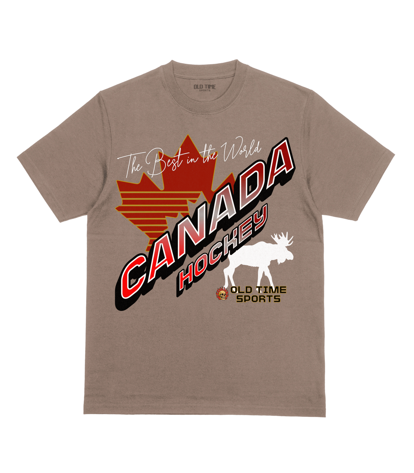 Canada Hockey v2 T-Shirt - Old Time Sports
