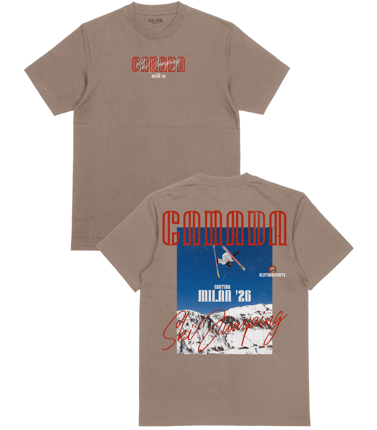 Canada Ski Jumping T-Shirt - Old Time Sports