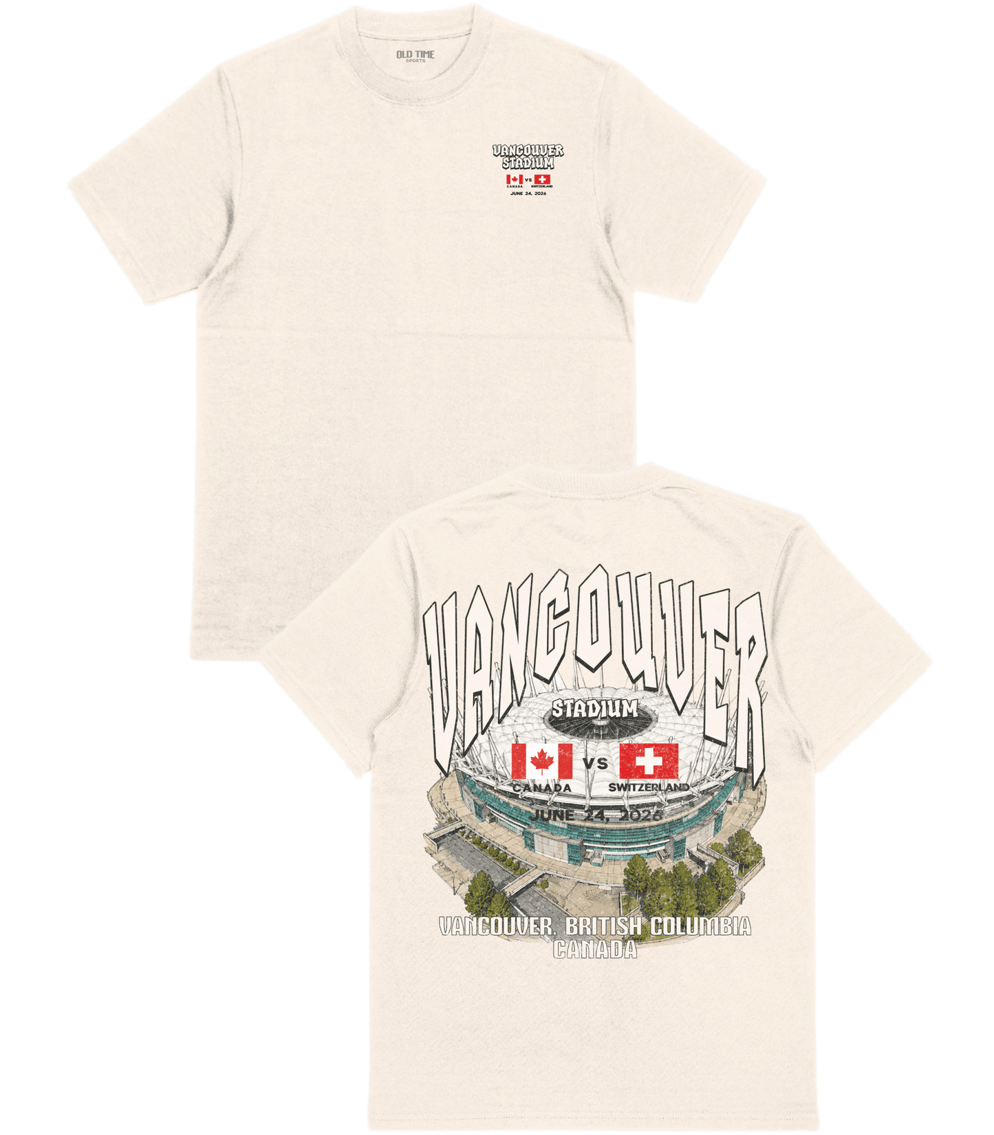 Canada VS Switzerland T-Shirt - Old Time Sports