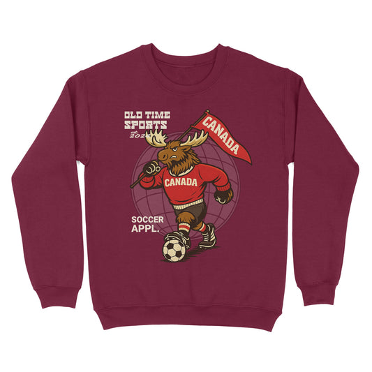 Canadian Soccer Basic Crewneck - Old Time Sports