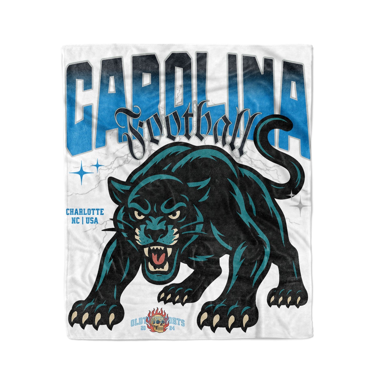 Carolina Football 50x60in Fleece Blanket