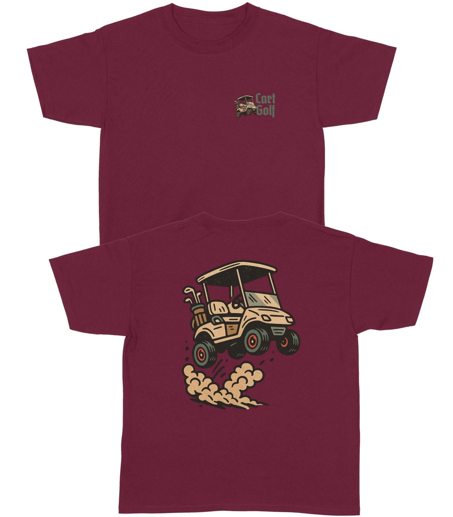 Cart Golf YOUTH T-Shirt - Old Time Sports