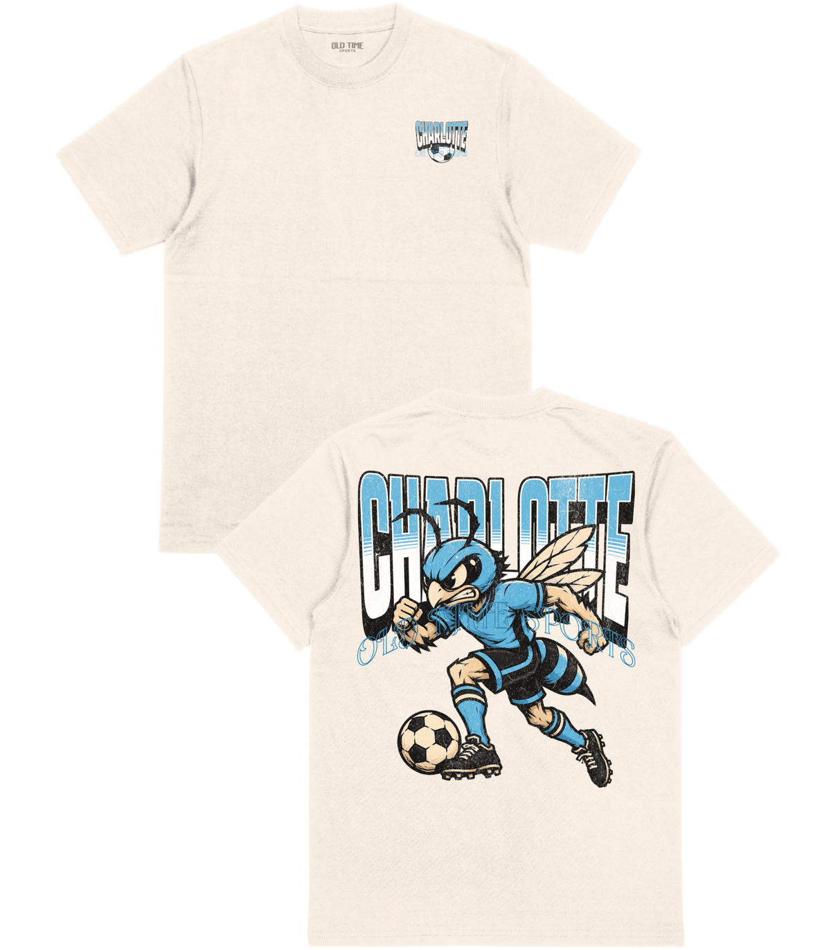 Charlotte Soccer v2 T-Shirt - Old Time Sports