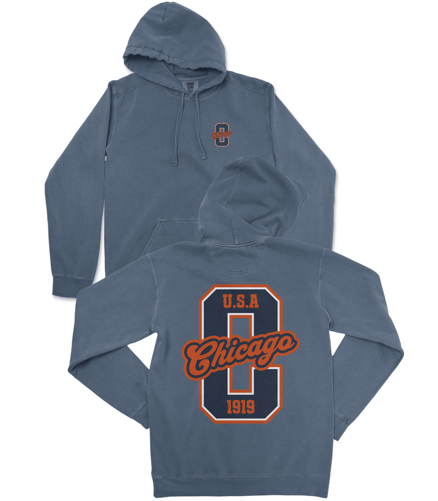 Chicago Football Premium Hoodie - Old Time Sports