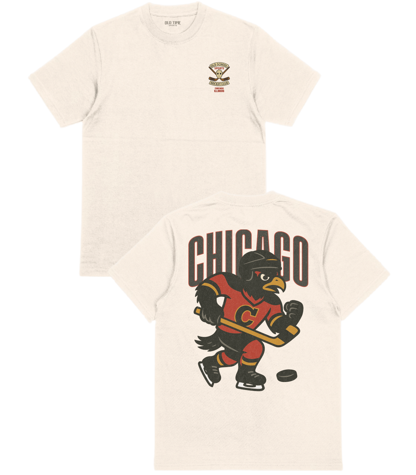 Chicago Hockey v1 T-Shirt - Old Time Sports