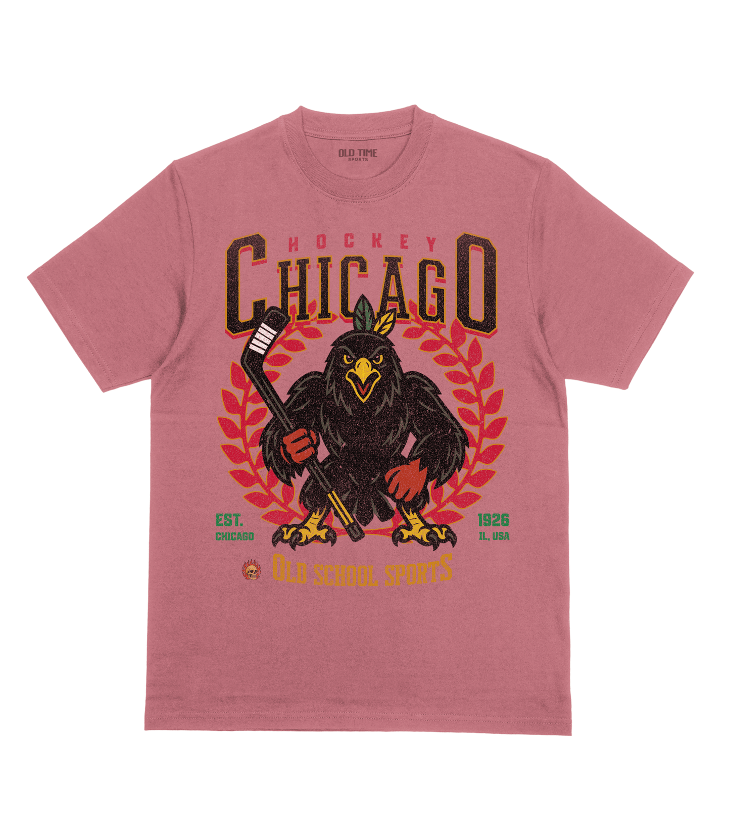 Chicago Hockey v2 T-Shirt - Old Time Sports