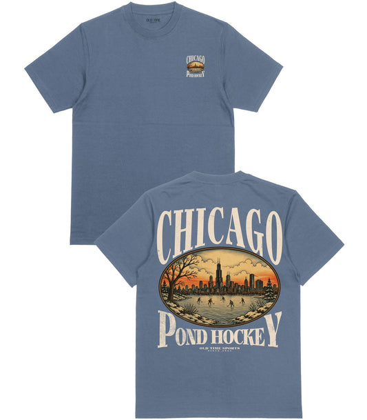 Chicago Pond Hockey T-Shirt - Old Time Sports